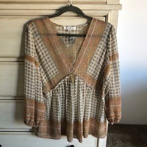 Boho style top